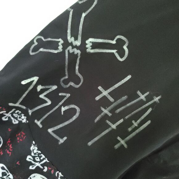 Crust Punk Perry Ellis Custom Pants Sz 36x29 Goth Metal Moto Rock Hiphop Grunge - Picture 16 of 16